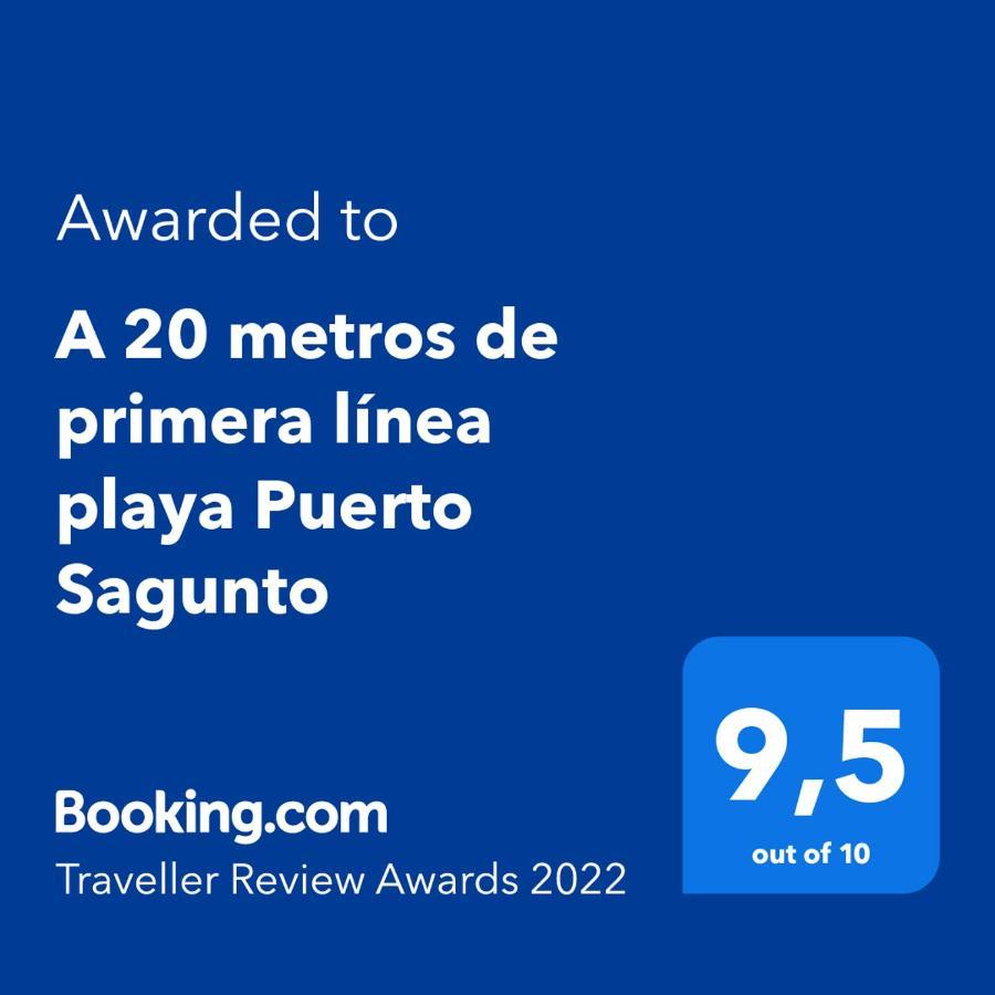 A 20 Metros De Primera Linea Playa Puerto Sagunto Ascensor Wifi Екстериор снимка